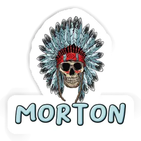 Sticker Morton Skull Image