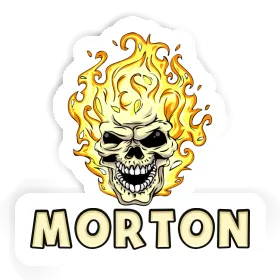 Skull Sticker Morton Image