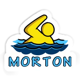 Morton Sticker Swimmer Image