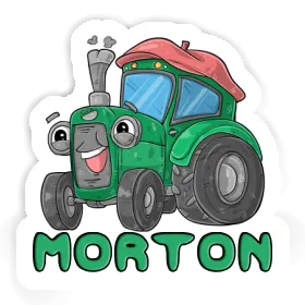 Morton Sticker Tractor Image