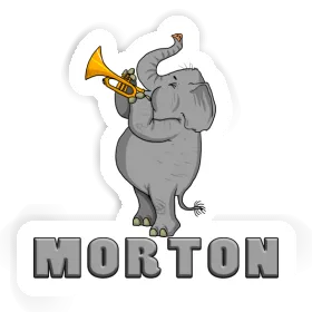 Sticker Morton Elephant Image