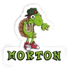 Sticker Morton Hip Hop Turtle Image