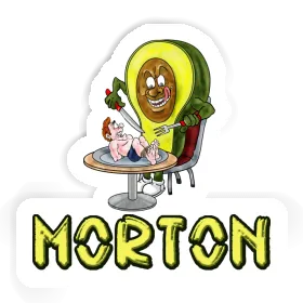 Sticker Morton Avocado Image