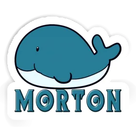 Sticker Whale Fish Morton Image