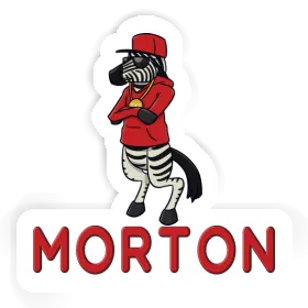 Morton Sticker Zebra Image