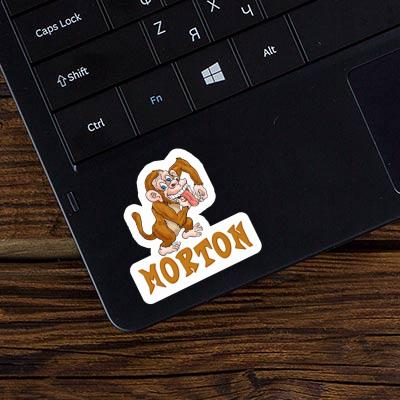 Sticker Morton Gorilla Laptop Image