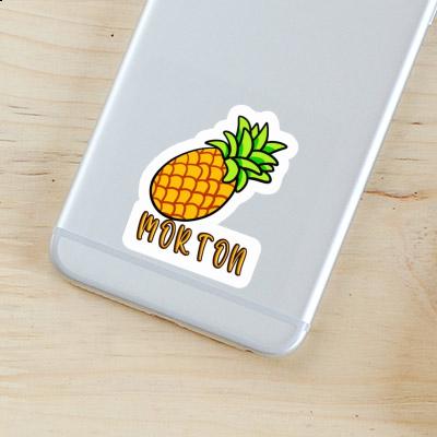 Ananas Sticker Morton Laptop Image