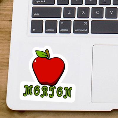 Apfel Sticker Morton Notebook Image