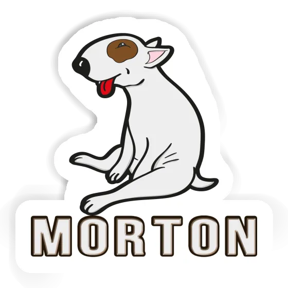 Autocollant Morton Chien Laptop Image