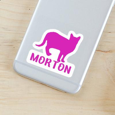 Sticker Morton Cat Notebook Image