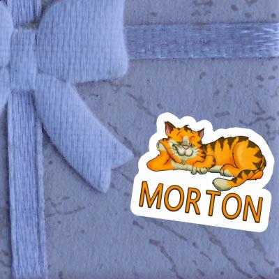 Katze Sticker Morton Image