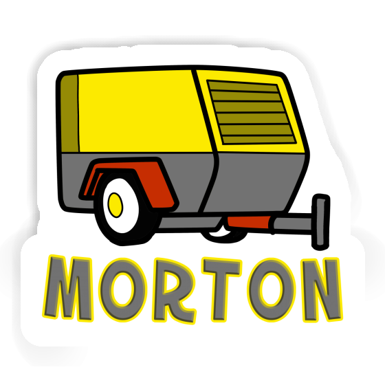 Kompressor Sticker Morton Notebook Image