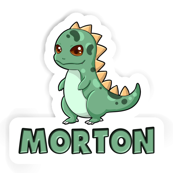 Autocollant Morton Dino Gift package Image