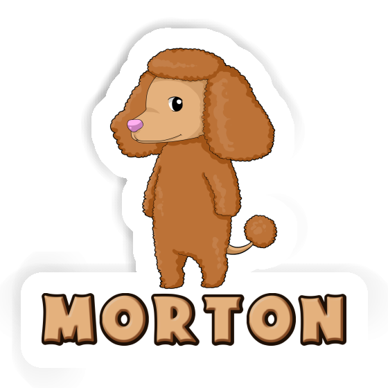 Sticker Morton Poodle Gift package Image