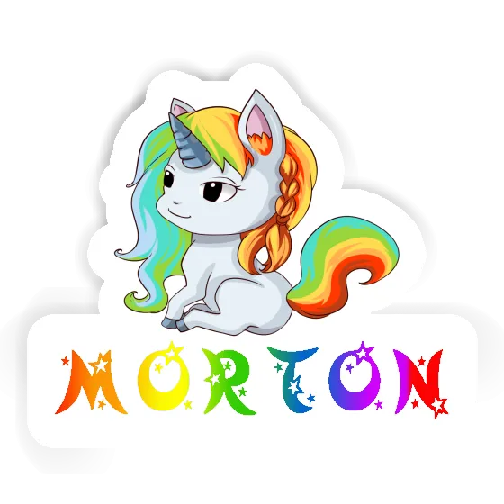 Unicorn Sticker Morton Notebook Image