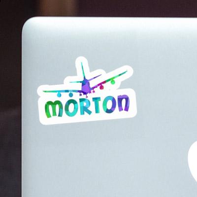 Airplane Sticker Morton Gift package Image