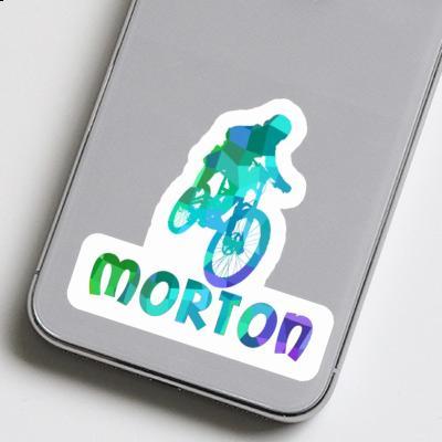 Sticker Morton Freeride Biker Laptop Image