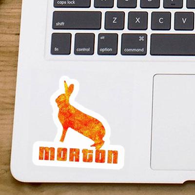 Sticker Rabbit Morton Laptop Image