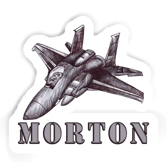 Jet Sticker Morton Notebook Image