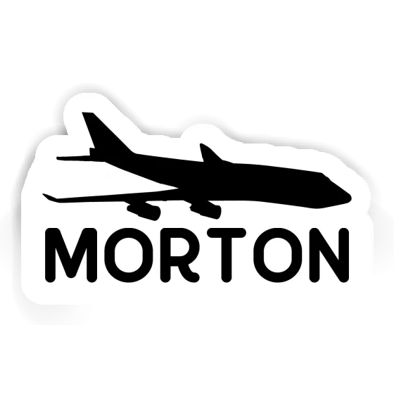 Jumbo-Jet Autocollant Morton Gift package Image