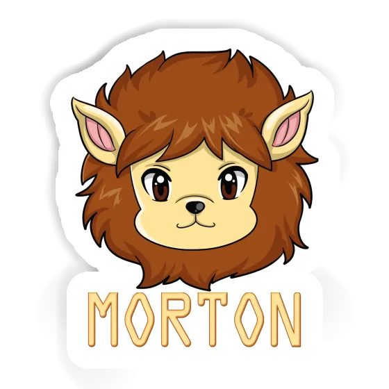 Lion Sticker Morton Gift package Image