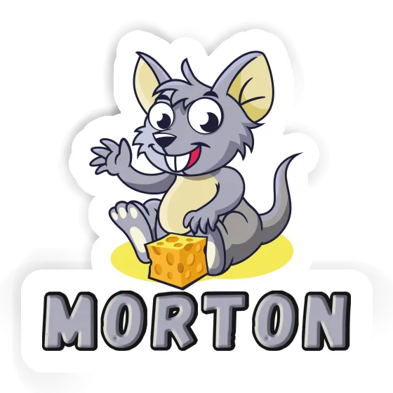 Maus Aufkleber Morton Image