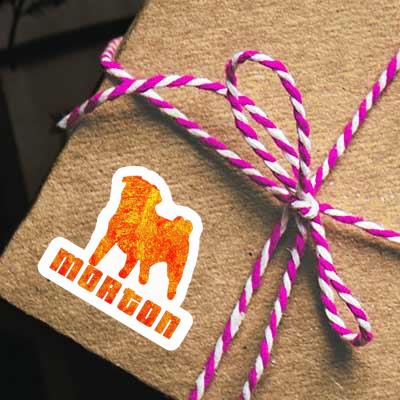 Pug Sticker Morton Notebook Image