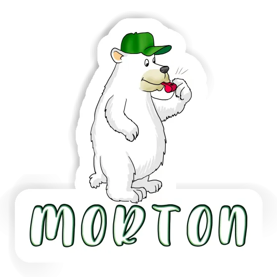 Sticker Morton Ice Bear Laptop Image