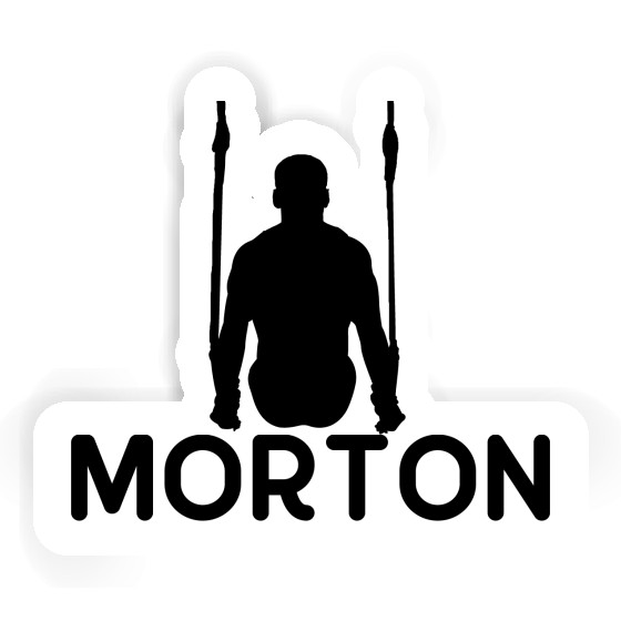 Ring gymnast Sticker Morton Image