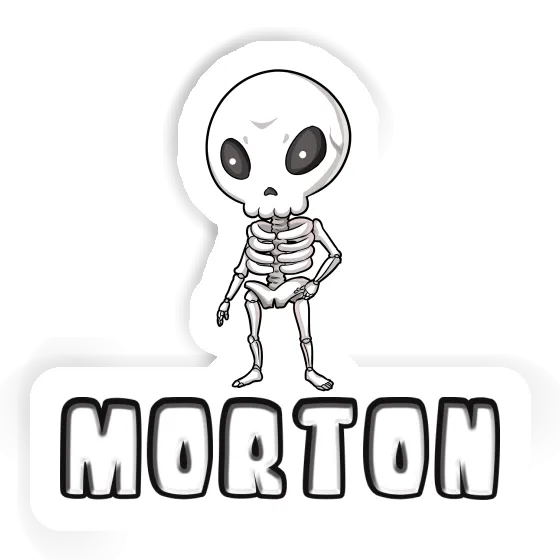 Aufkleber Alien Morton Laptop Image