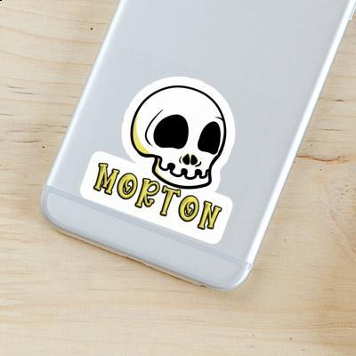 Morton Sticker Totenkopf Laptop Image