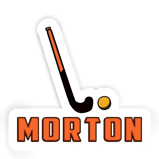 Autocollant Morton Crosse d'unihockey Notebook Image