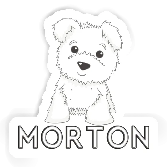 Terrier Autocollant Morton Notebook Image