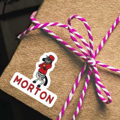 Autocollant Morton Zèbre Gift package Image