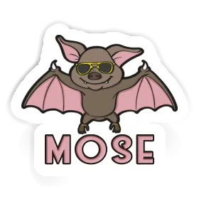 Sticker Mose Bat Image