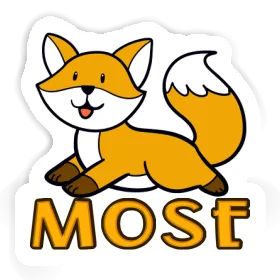 Sticker Mose Fox Image