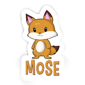 Fox Sticker Mose Image