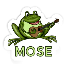 Sticker Frog Mose Image