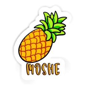 Moshe Sticker Pineapple Image