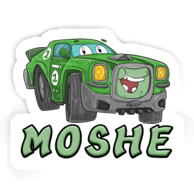 Car Sticker Moshe Image