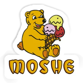 Sticker Ice Cream Moshe Image