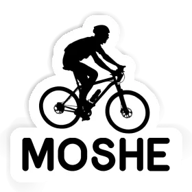Sticker Biker Moshe Image