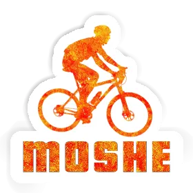 Biker Sticker Moshe Image