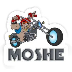 Aufkleber Hund Moshe Image