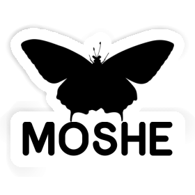 Sticker Butterfly Moshe Image