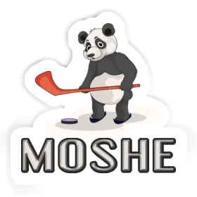Moshe Sticker Eishockey-Panda Image