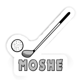Moshe Sticker Golf Club Image