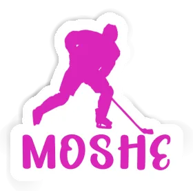 Aufkleber Moshe Eishockeyspielerin Image