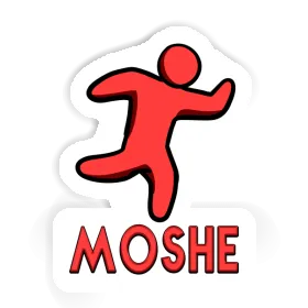 Aufkleber Moshe Jogger Image