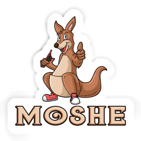 Sticker Moshe Känguruh Image